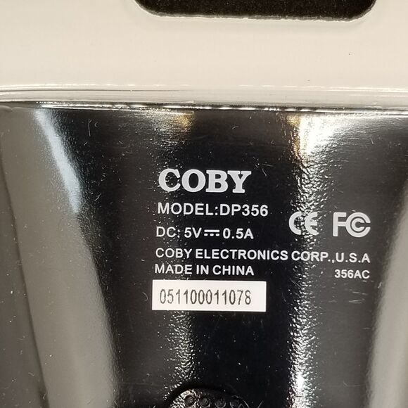 Coby db356 digital photo album with alarm clock new sealed - Picture 5 of 10